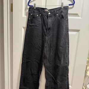 Levi's High Loose Jeans in Black